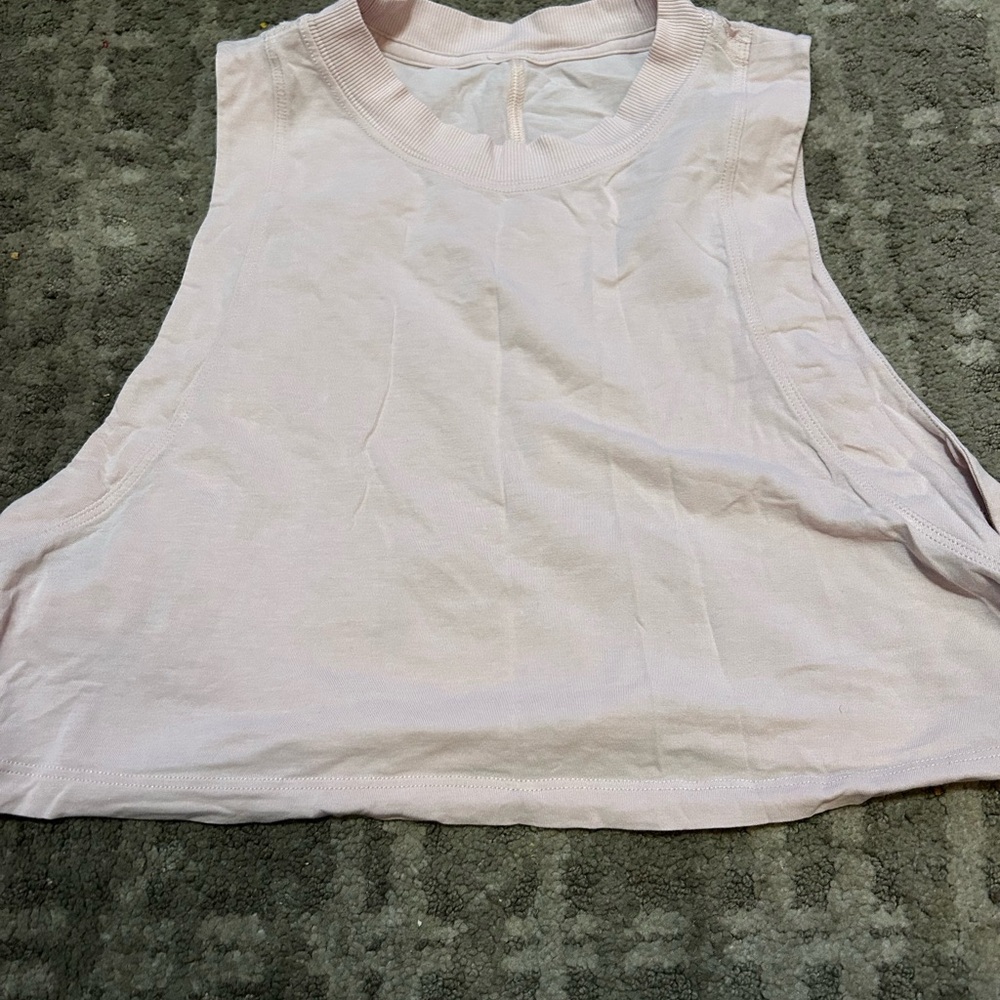 Sleeveless Light Pink Women's Top